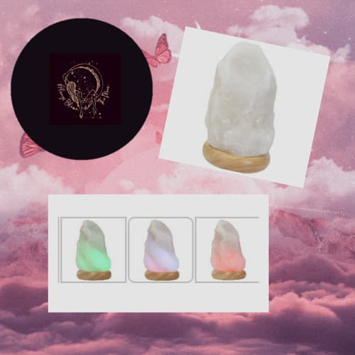 White Colour Changing Himalayan Salt Lamp £16.69 In stock: 2 available