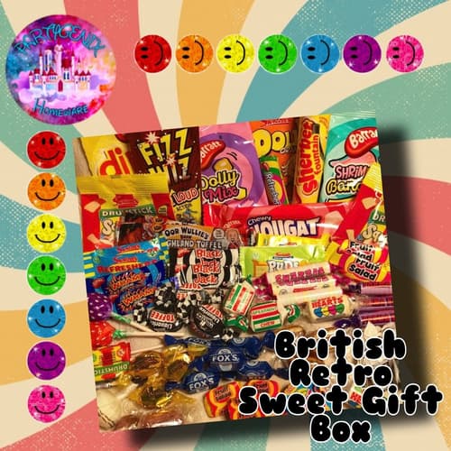 British Retro Sweet Gift Box £27.00  Only 8 left in stock