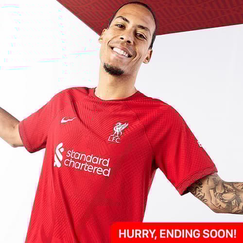WIN a Liverpool FC 2022-23 Home Shirt