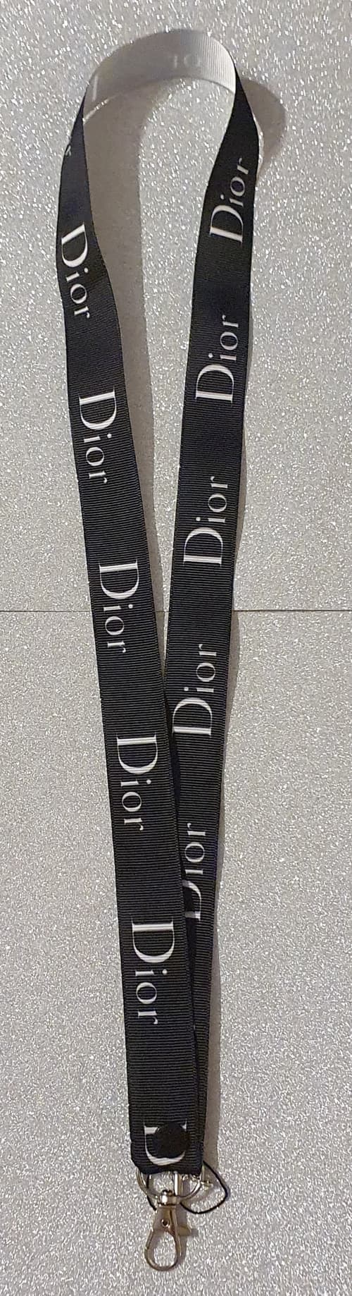 Childs Adults Dior Lanyard Id Badge Holder