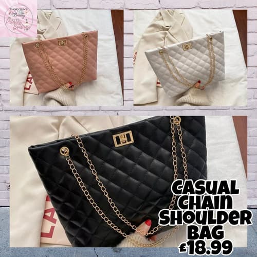 Casual Chain Shoulder Bag £18.99