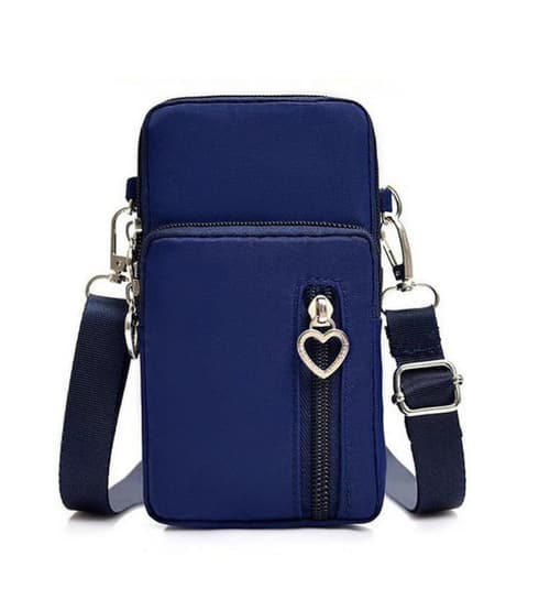 Mini Purple Crossbody Mobile Phone Bag