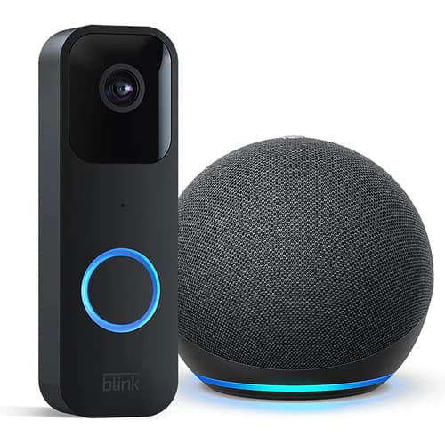 WIN this Blink Video Doorbell plus an Echo Dot (4th Generation)