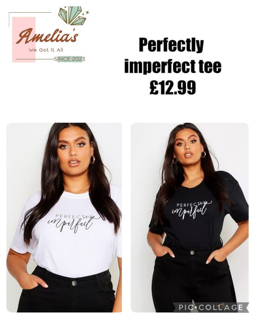 Perfectly imperfect tee ππ Β£12.99 ππ
