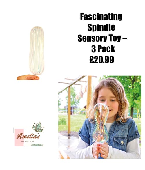 Fascinating Spindle Sensory Toy β 3 Pack ππ Β£20.99 ππ
