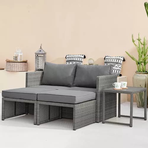 SAVE - Cuckooland Oxford Garden Grey Ultimate Multi-Use Space Saving Daybed