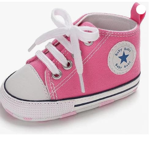 Baby Shoes Infant Toddler Boys Girls Trainers Non-Slip Rubber Sole First Walking Shoes Sneakers
