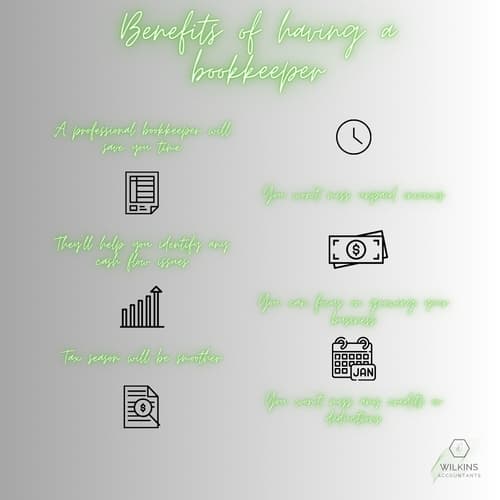 Benefits of having a bookkeeper
