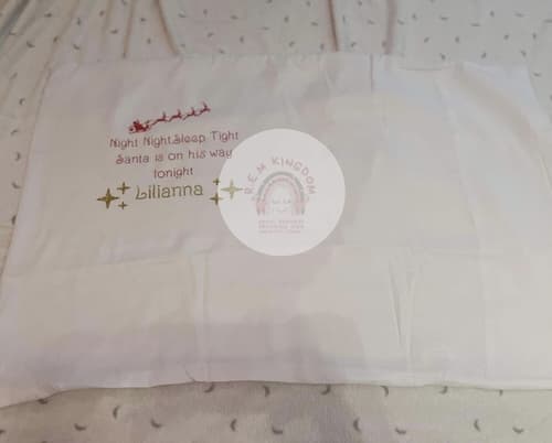 Christmas Eve Pillow Case