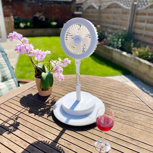 Smart Space Saving Fan - Beat the Heat!