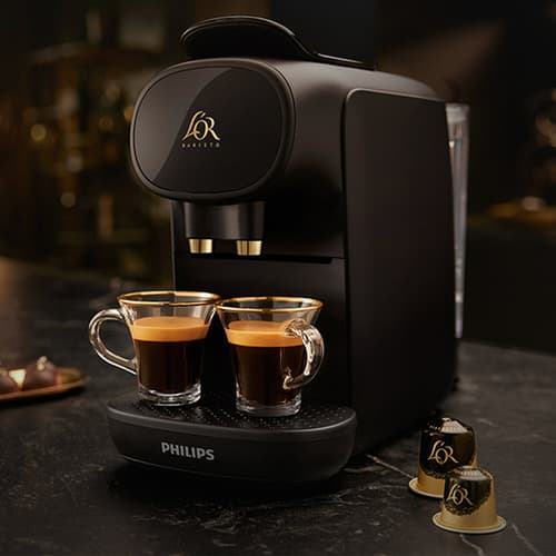 WIN this PHILIPS L'OR Barista Sublime Capsule Coffee Machine