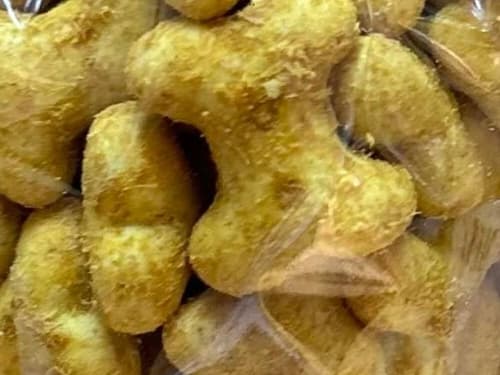 50 bone shaped dog biscuits posted out free with all orders made.