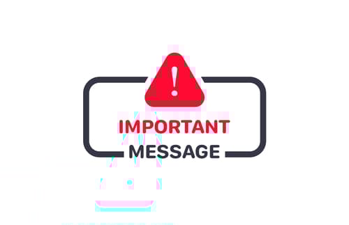 ❗️ Important Message 📢