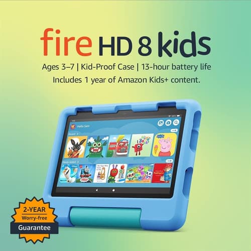 Save 57% on the Amazon Fire HD 8 Kids Tablet – Ultimate Entertainment for Less!