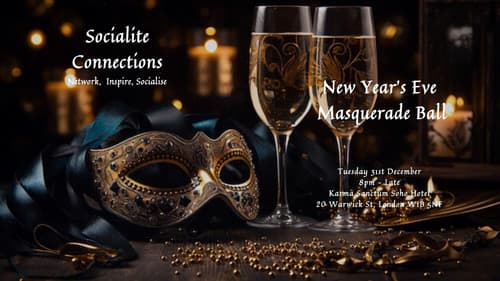 New Year's Eve Masquerade Ball at The Karma Sanctum Soho Hotel