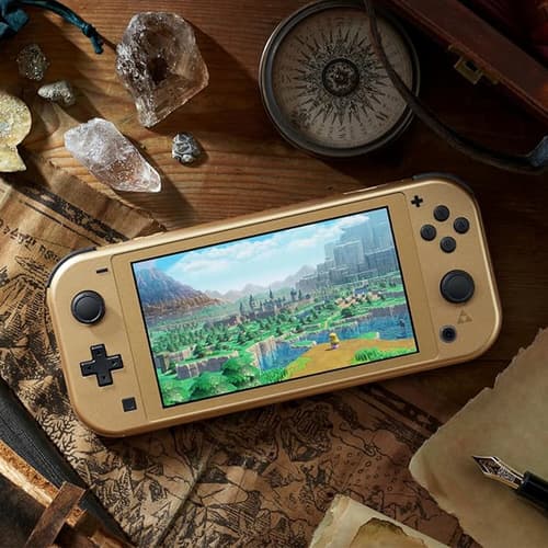 WIN this Limited Edition Nintendo Switch Lite Hyrule Edition + 12 Months NSO