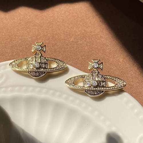 Saturn Earrings inspired Vivienne Westwood earrings