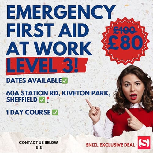 Only £80pp For First Aid Training | Snizl Exclusive