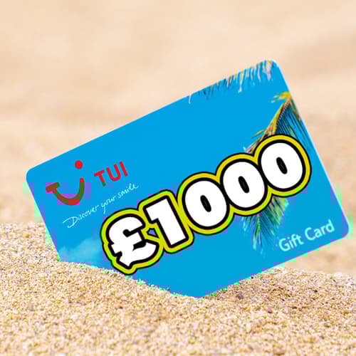 TUI £1000 HOLIDAY VOUCHER