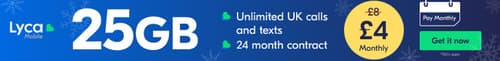 Stay Connected – 25GB Plan for 24 Months at Half Price! Don’t Miss Out!