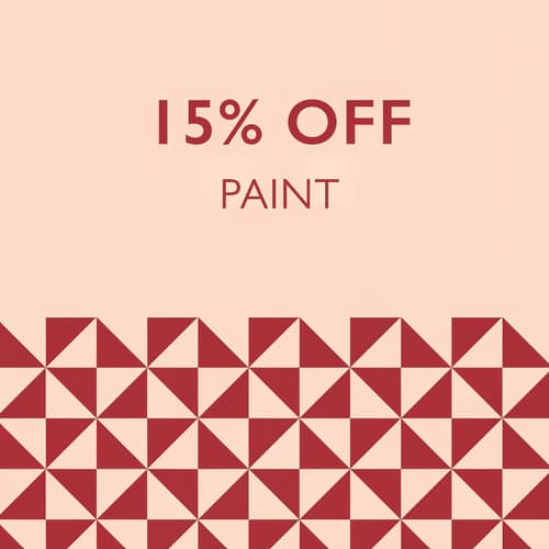 15% Of Fired Earth Paints ENDS TODAY