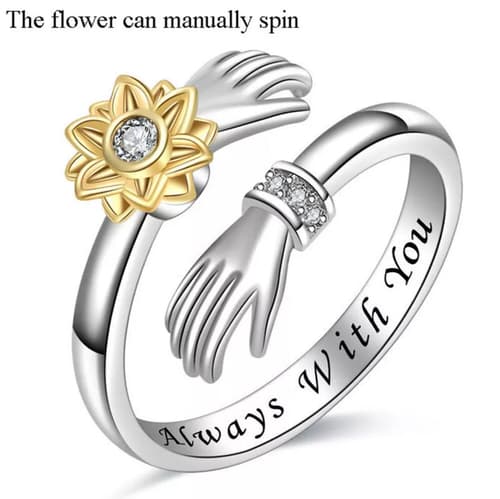 Sunflower Hug Ring £10.99