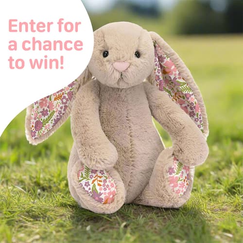 WIN this Limited Edition Jellycat Blossom Petal Bunny Soft Toy