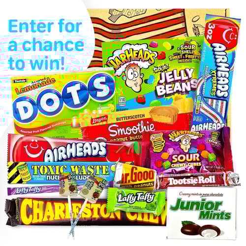 WIN the Ultimate American Sweets Gift Box
