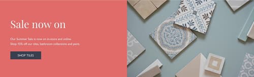 Fired Earth Sale 15% Off By Hyperion Tiles with free delivery on orders over £300