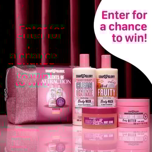 WIN this Soap & Glory Scents of Attraction 4 Piece Gift Set