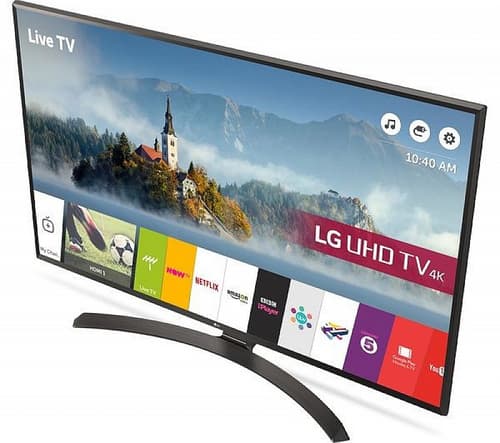 Currys PC World Sale - LG 43UJ634V 43" Smart 4K Ultra HD HDR LED TV - Now ONLY £349