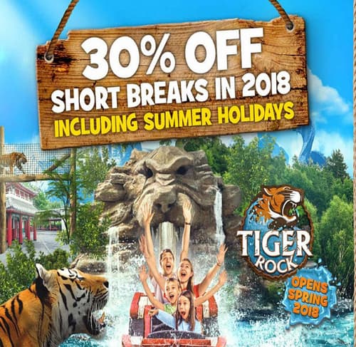 30% OFF CHESSINGTON SHORT BREAK IN 2018