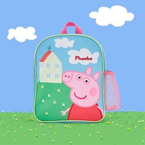 WIN this Personalised Peppa Pig Backpack