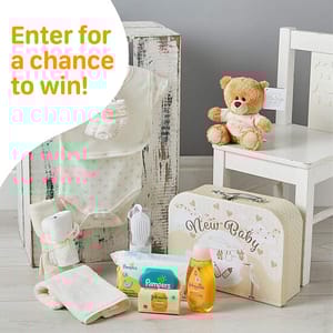 WIN a Johnson's Newborn Baby Essentials Hamper