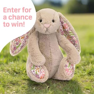 WIN this Limited Edition Jellycat Blossom Petal Bunny Soft Toy