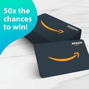 WIN: 50 x Amazon Gift Cards - 50 Different Winners