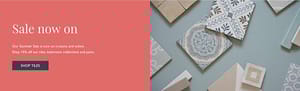 Fired Earth Sale 15% Off By Hyperion Tiles with free delivery on orders over £300