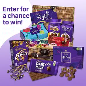WIN this Cadbury Classic Chocolate Basket