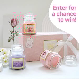 WIN this Wild & Free Floral Scented Candle Gift Set